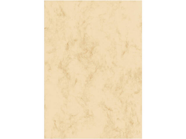 Designpapier Sigel A4 90GR marmer beige